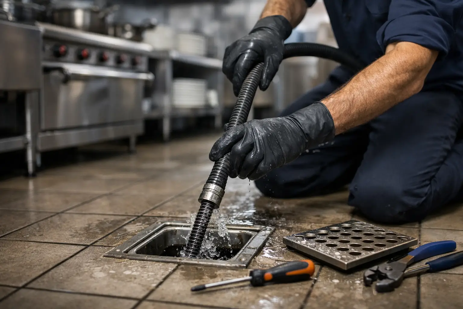 Restaurant Drain Cleaning That Prevents Shutdowns