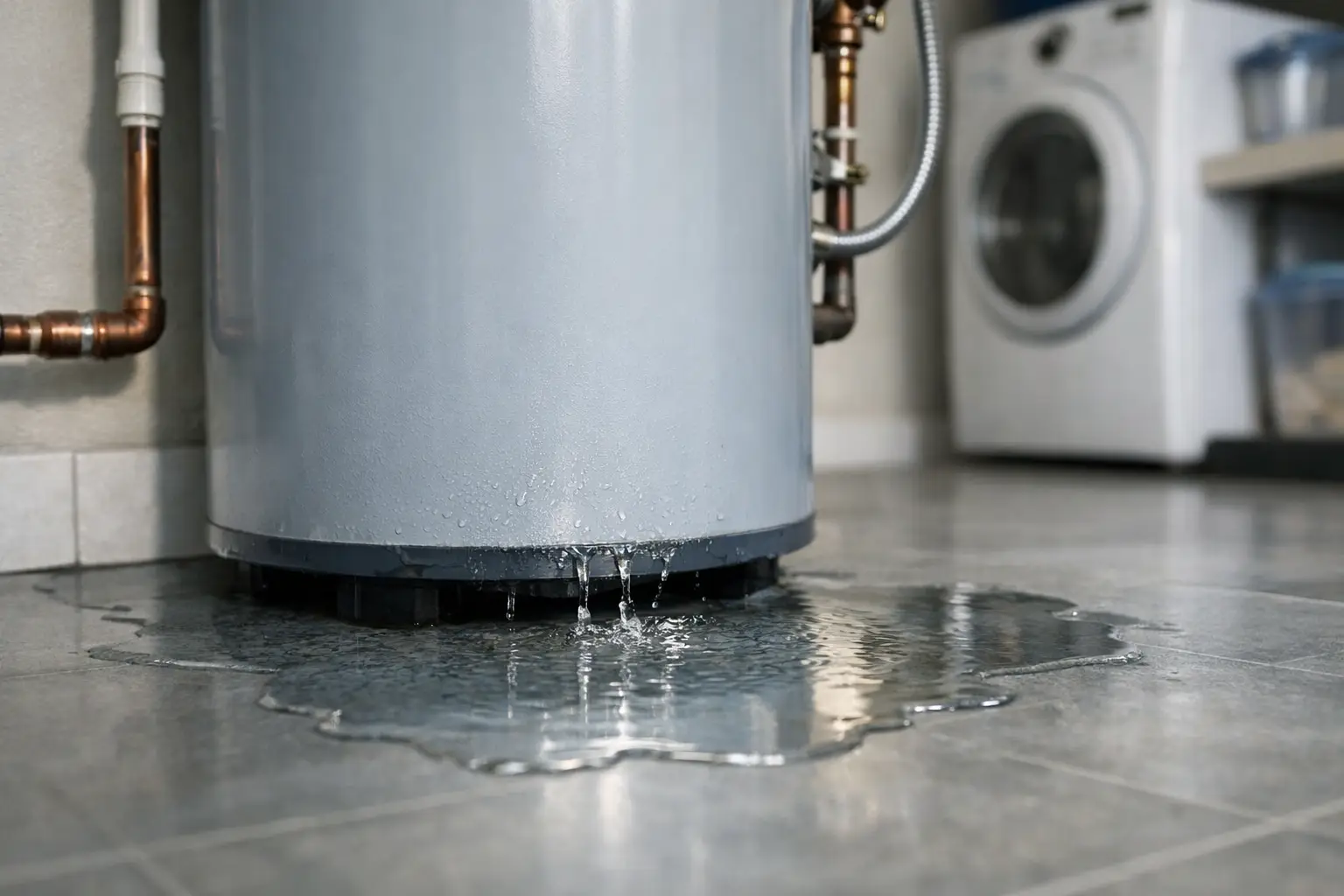 Water Heater Leaking From Bottom? What It Means