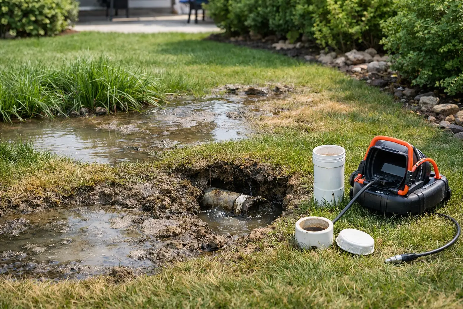 7 Signs of Failing Sewer Line in Yard