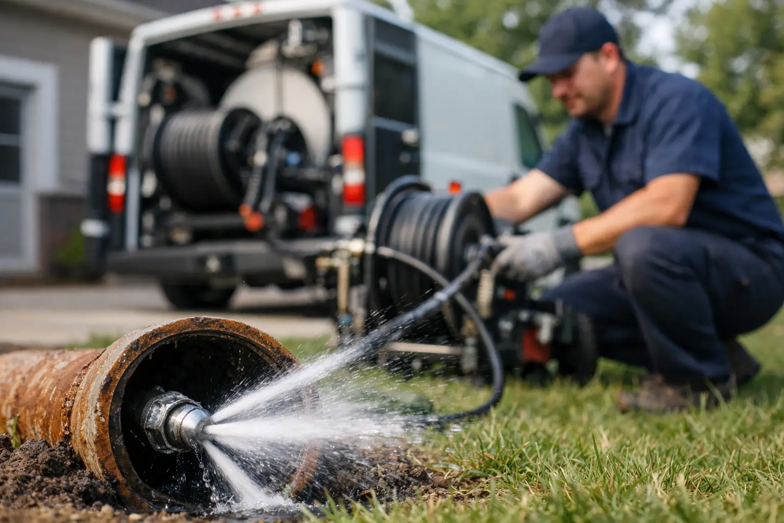 Hydro Jetting Service Bristow VA: When It Works