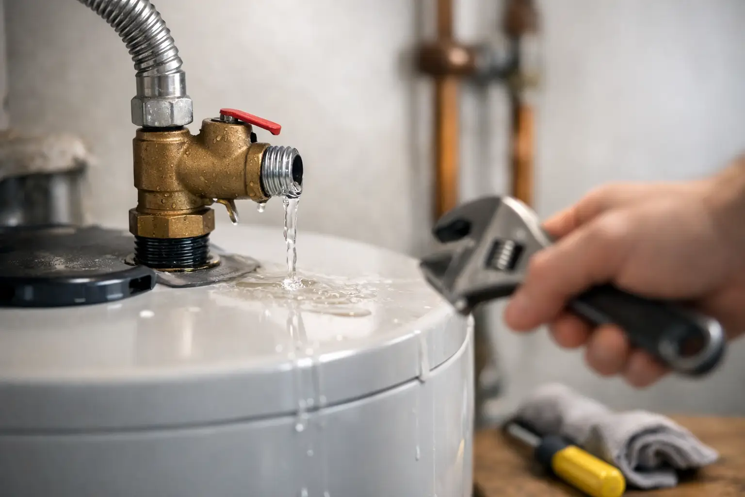 Water Heater Leaking From Relief Valve Fix
