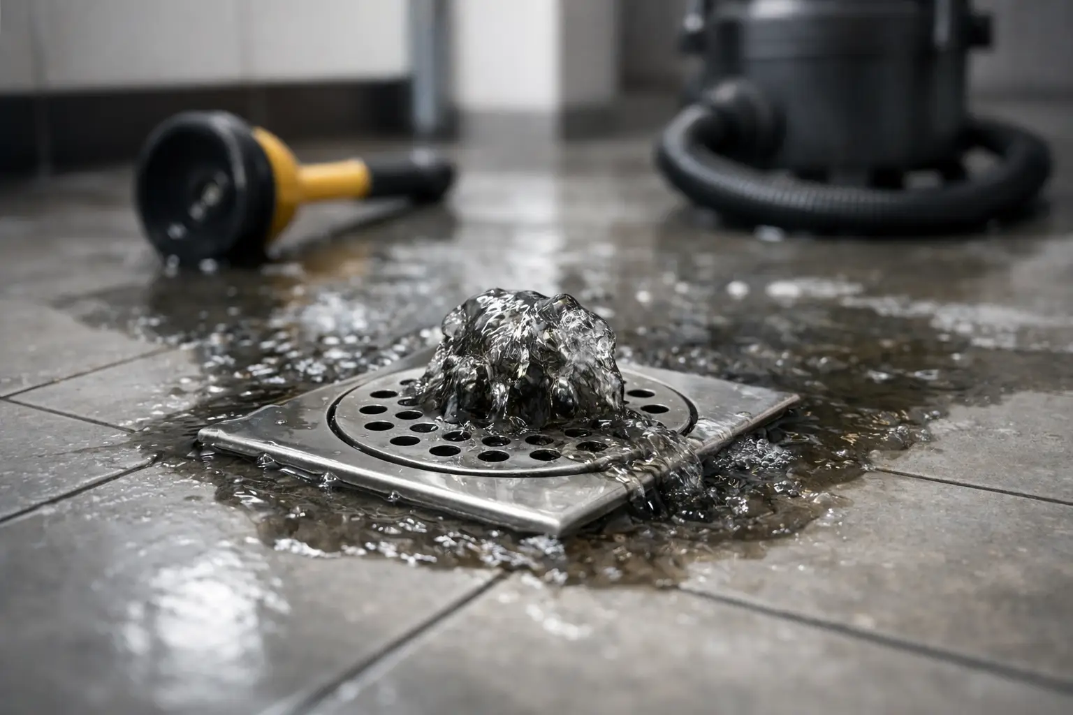 Why Floor Drains Back Up and What It Means
