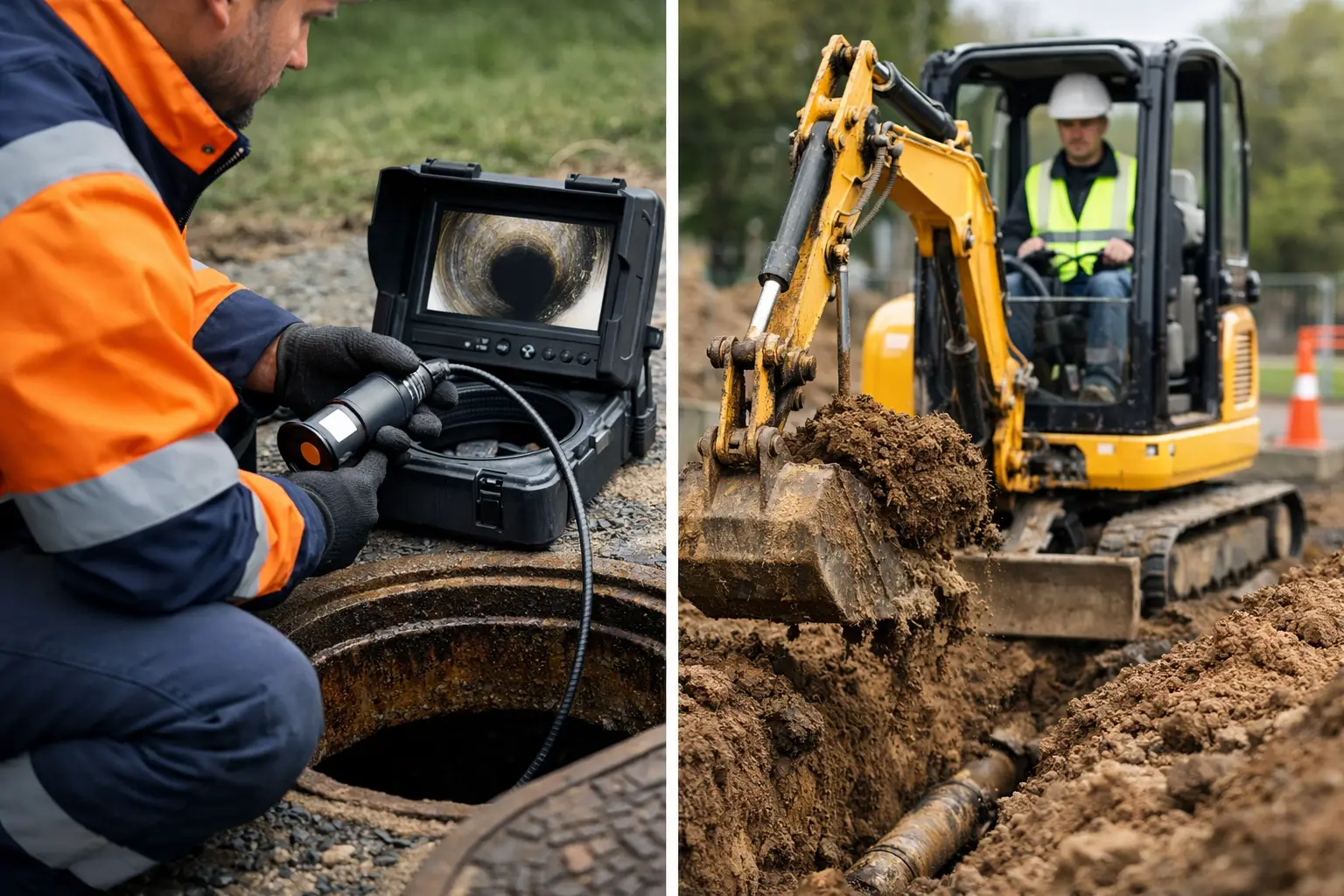Camera Inspection vs Excavation: Which Fits?