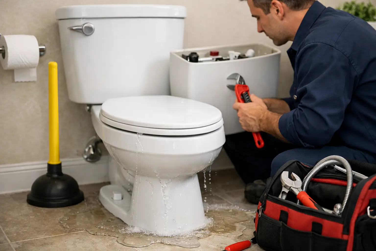 Toilet Repair Gainesville VA for Leaks and Clogs