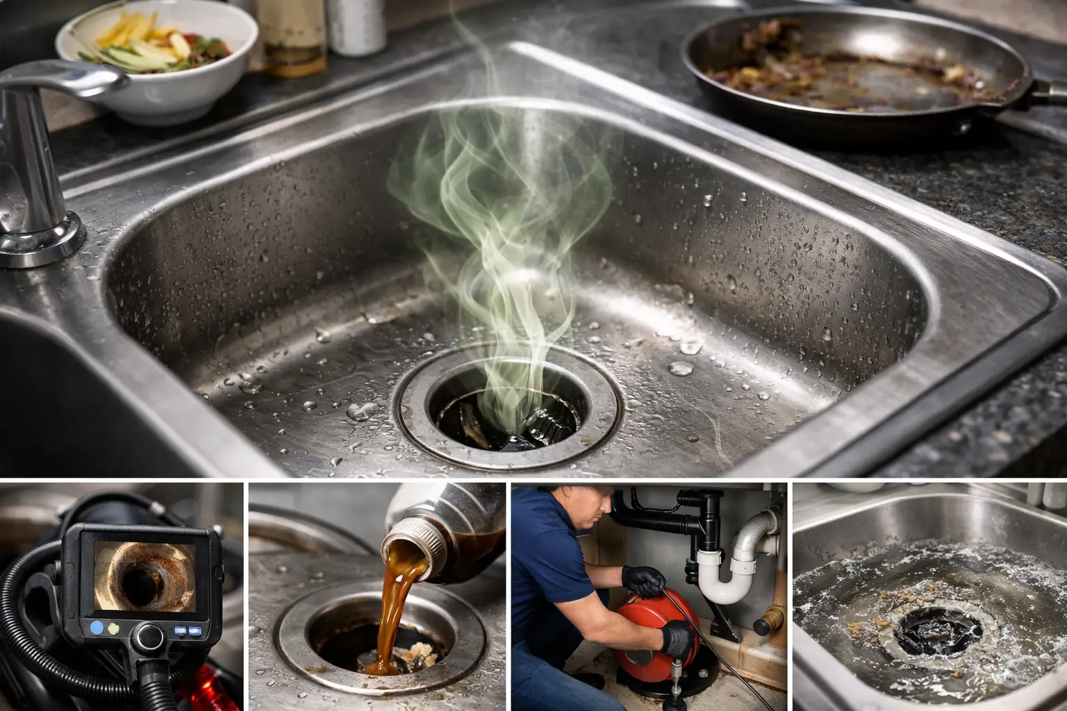 What Causes Kitchen Drain Odors? 7 Common Reasons