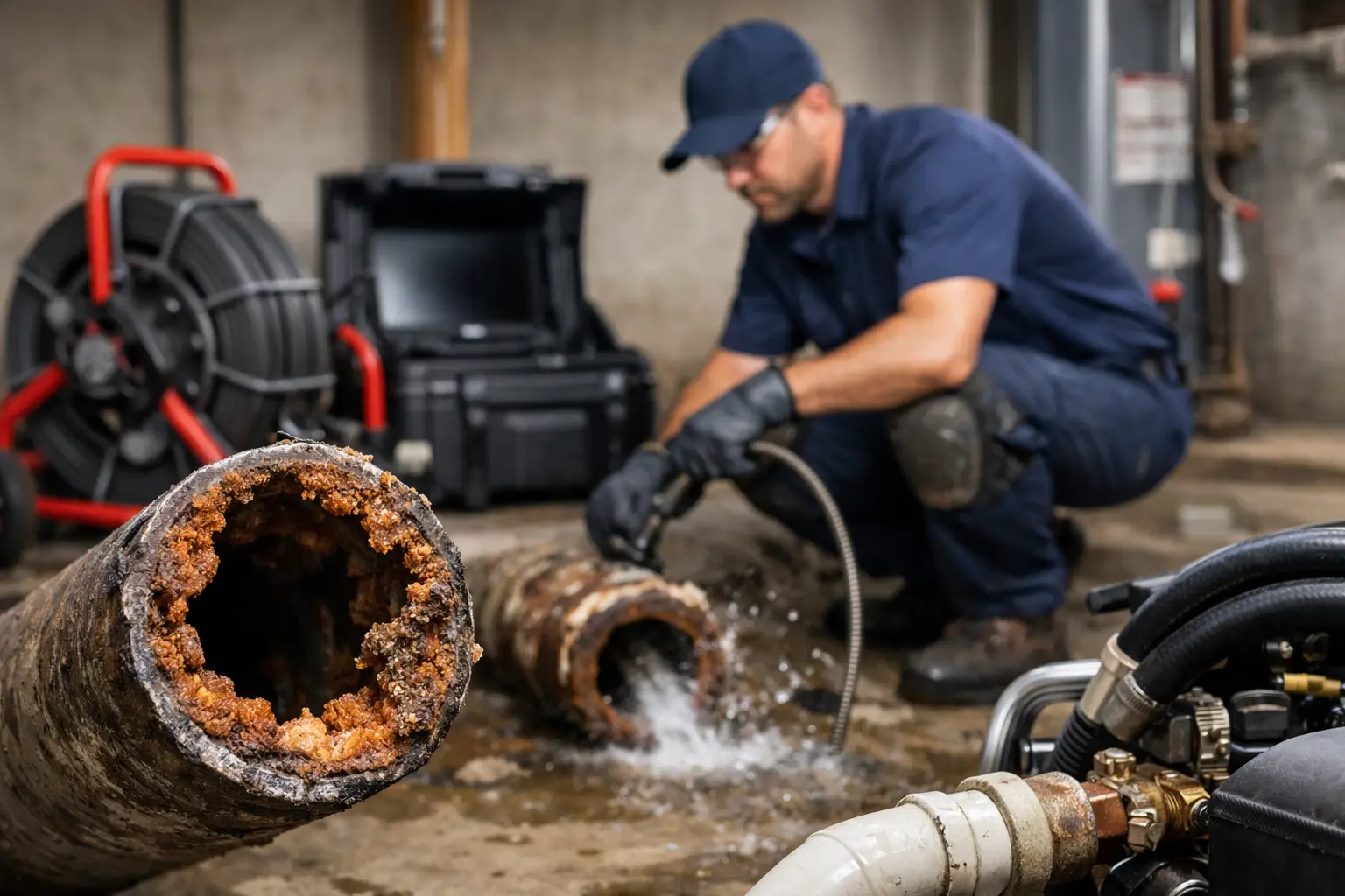 Manassas Pipe Descaling Service for Older Lines